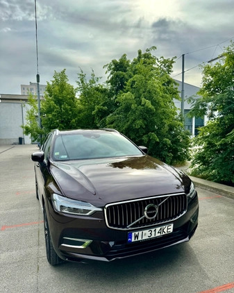 Volvo XC 60 cena 156000 przebieg: 83900, rok produkcji 2020 z Warszawa małe 67